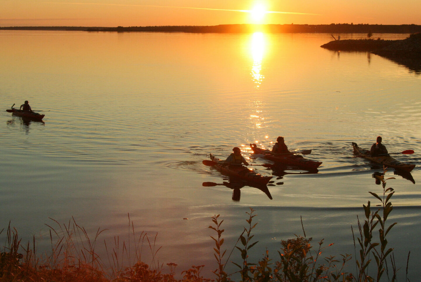 The Midnight Sun, one of the many unique Arctic light conditions found in Finnish Lapland