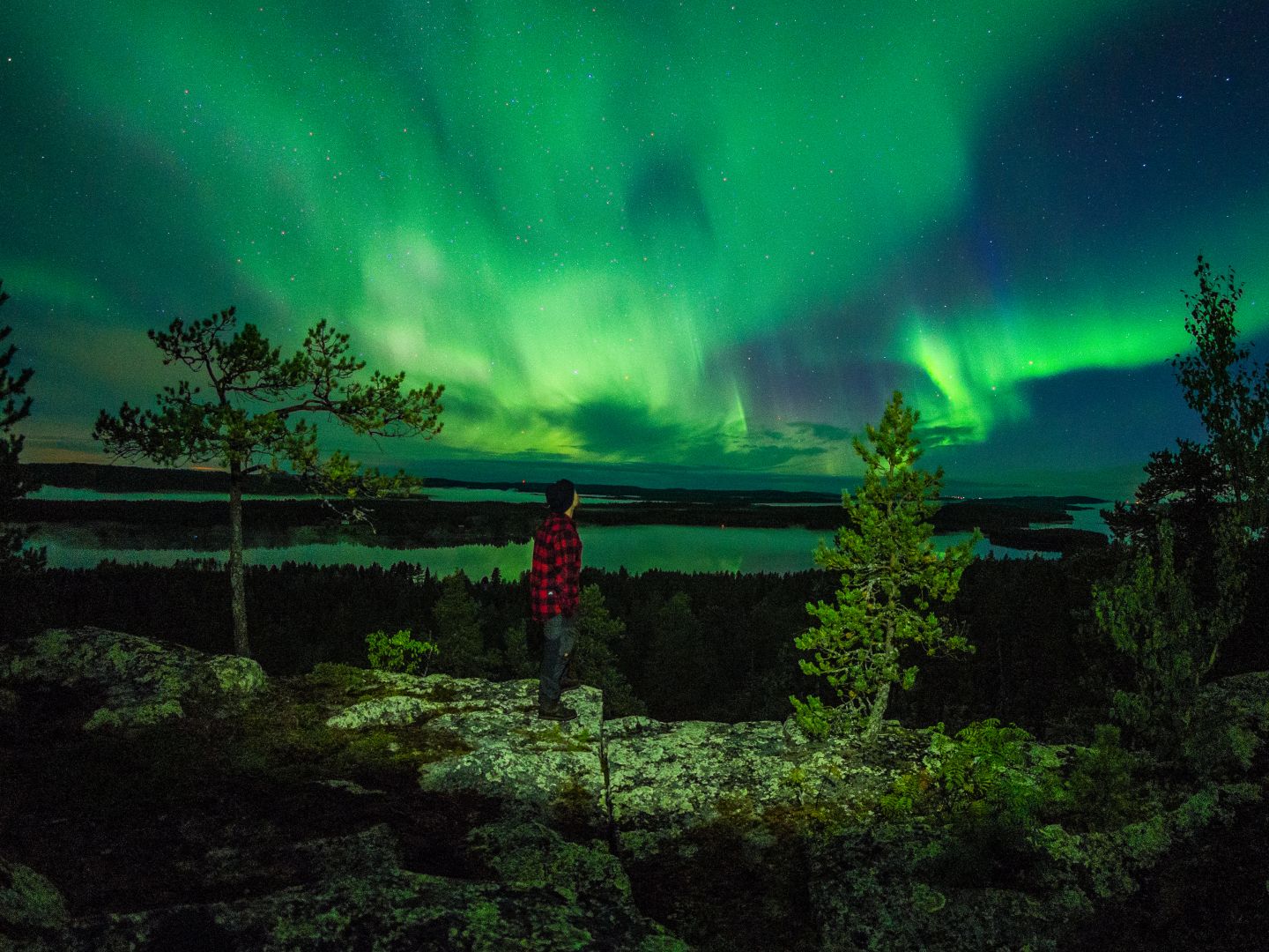 Northern Lights over Lapland