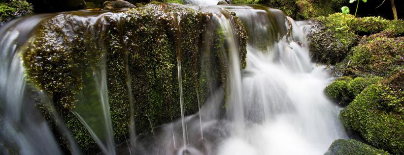 Refreshing pure drinking water in Lapland