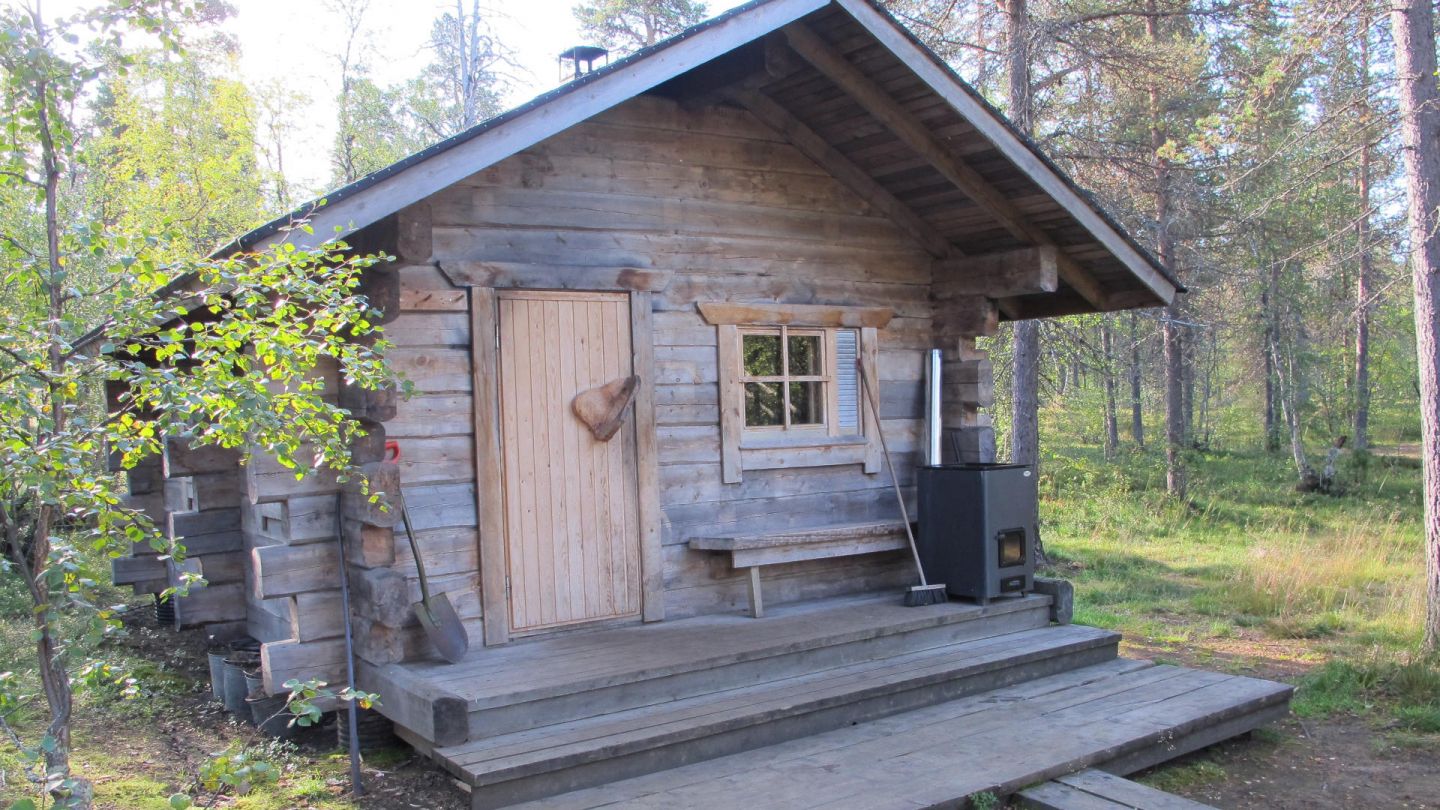 Wilderness sauna in Lapland