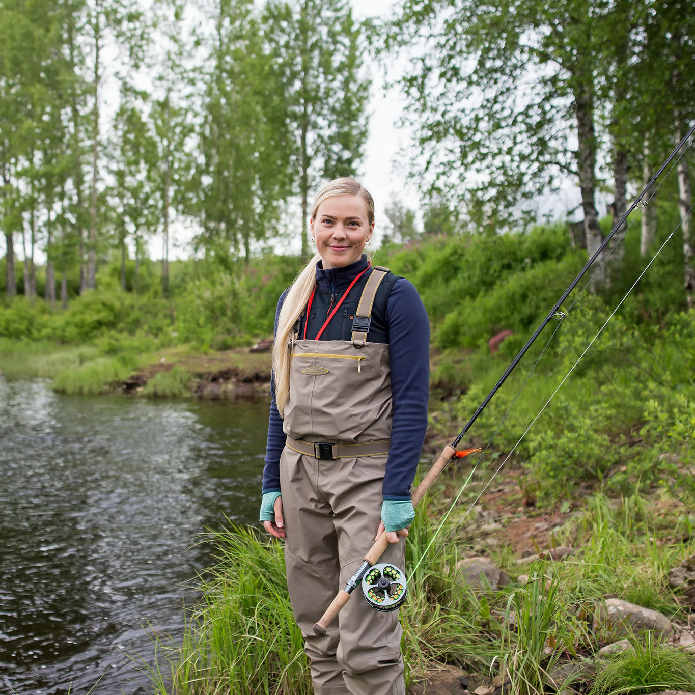 Sanna-Koljonen, fisherman from Finland