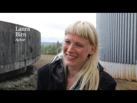 Laura Birn, actor in The Last Ones, filmed in Finnish Lapland