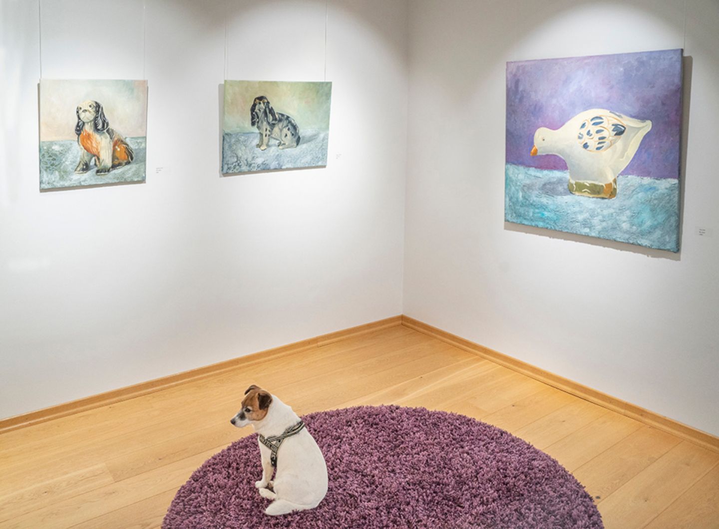 It's dog eat dog art world in Villa Vinkkeli in Rovaniemi, Finland