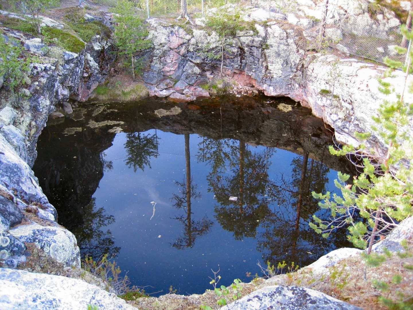 Giant's Kettles in Salla, Finland