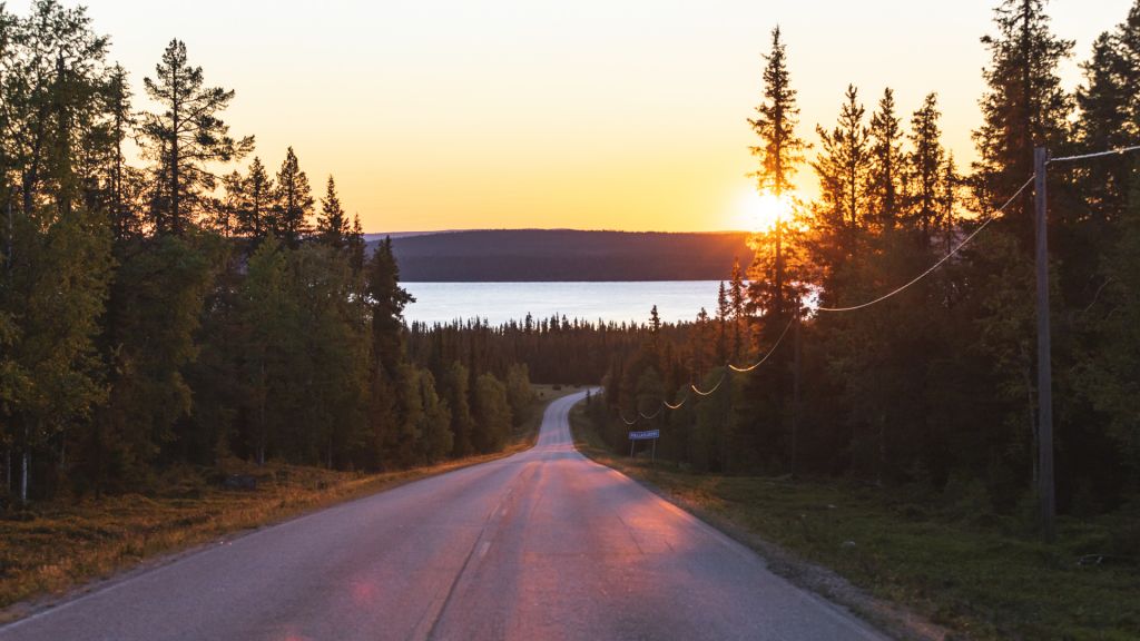 Road in Lapland