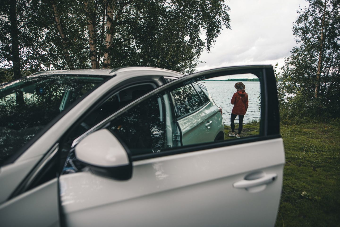 A little break from the road in Rovaniemi, Finland