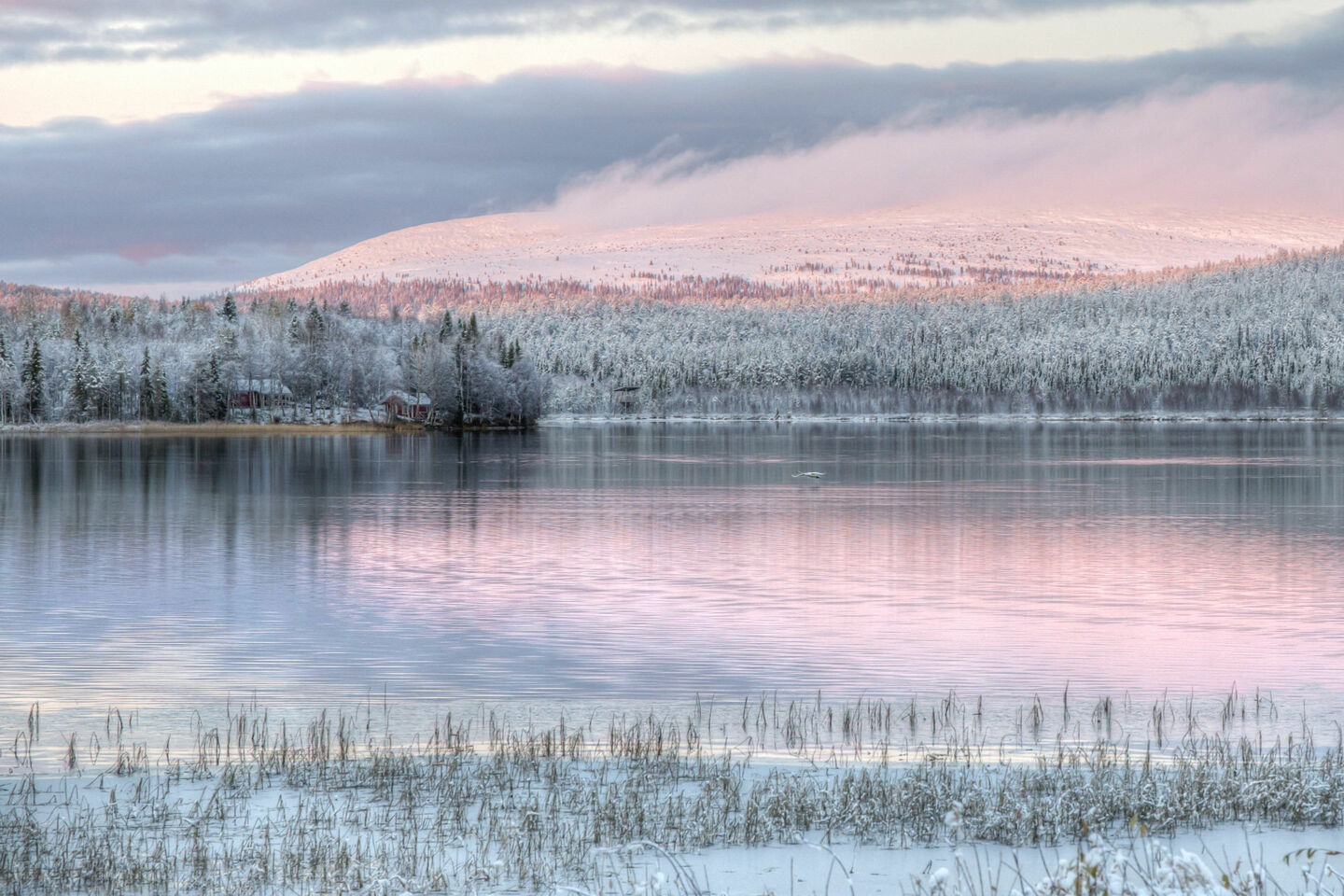 Filming in Finnish Lapland's snow locations