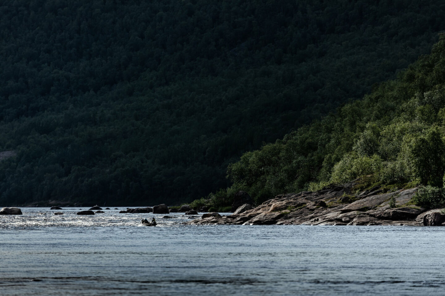 Utsjoki, Finland in summer, a stand-in location for Scotland