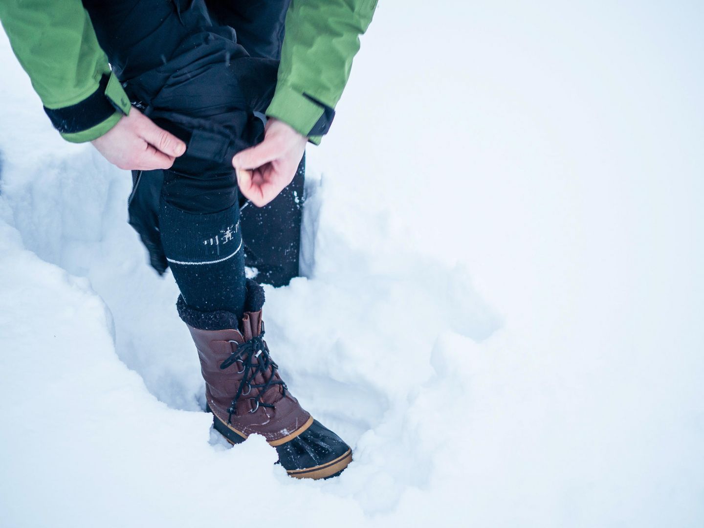 Winter socks keep your feet warm and dry