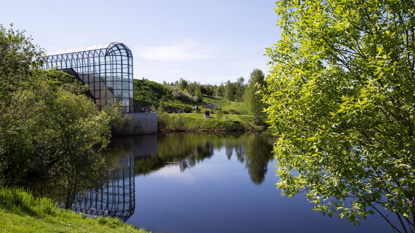 Arktikum kesällä.