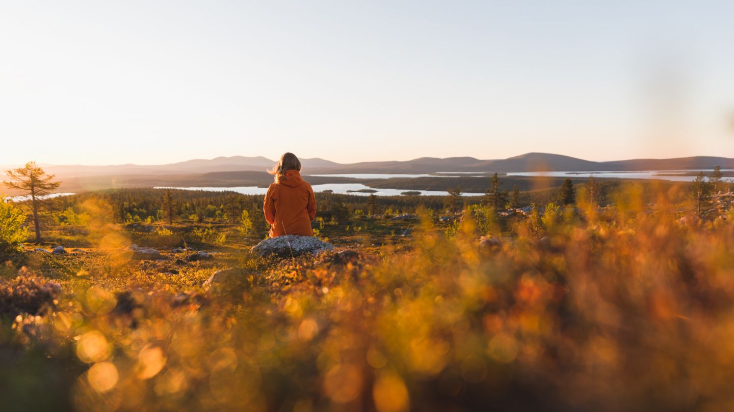 Muonio Lapland, mountains in Finland