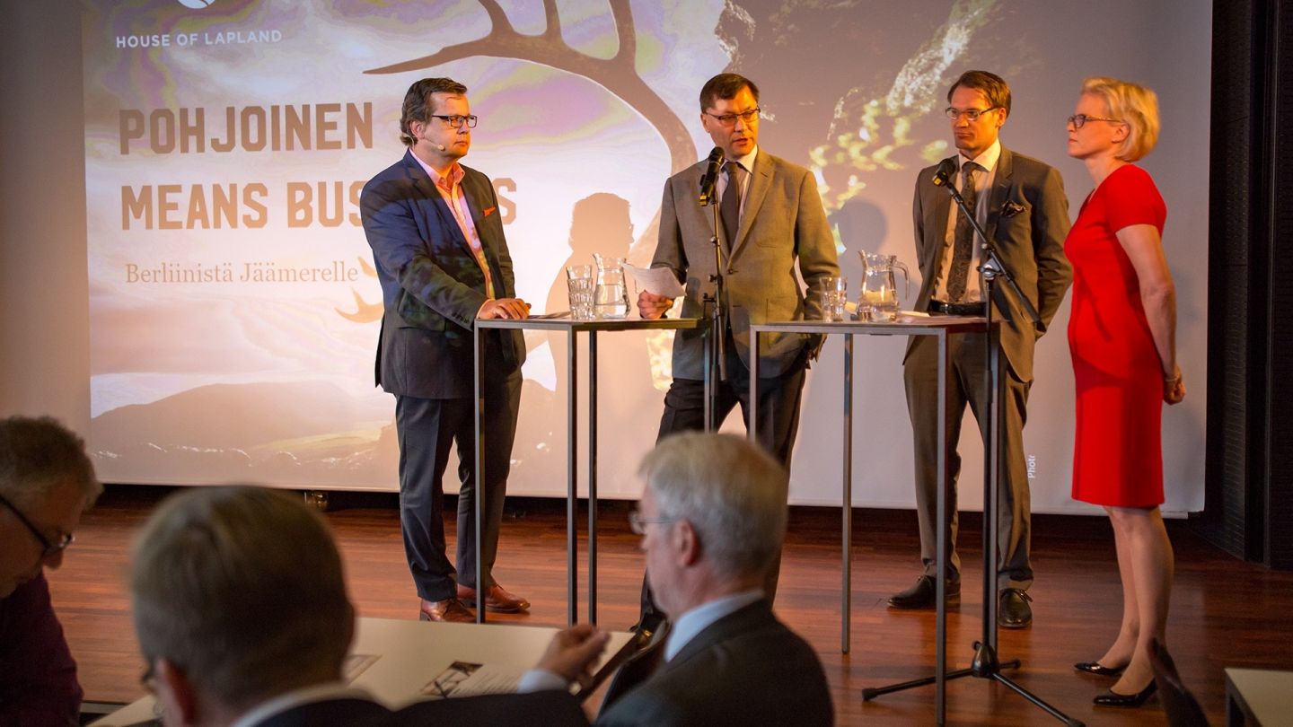 Pohjoinen means business arctic railway event