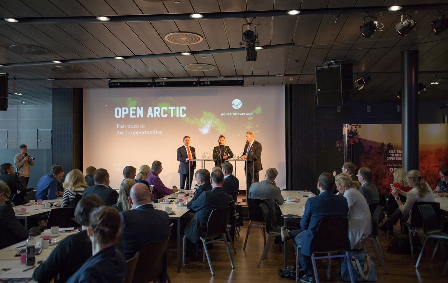 Pohjoinen means business arctic railway Open Arctic