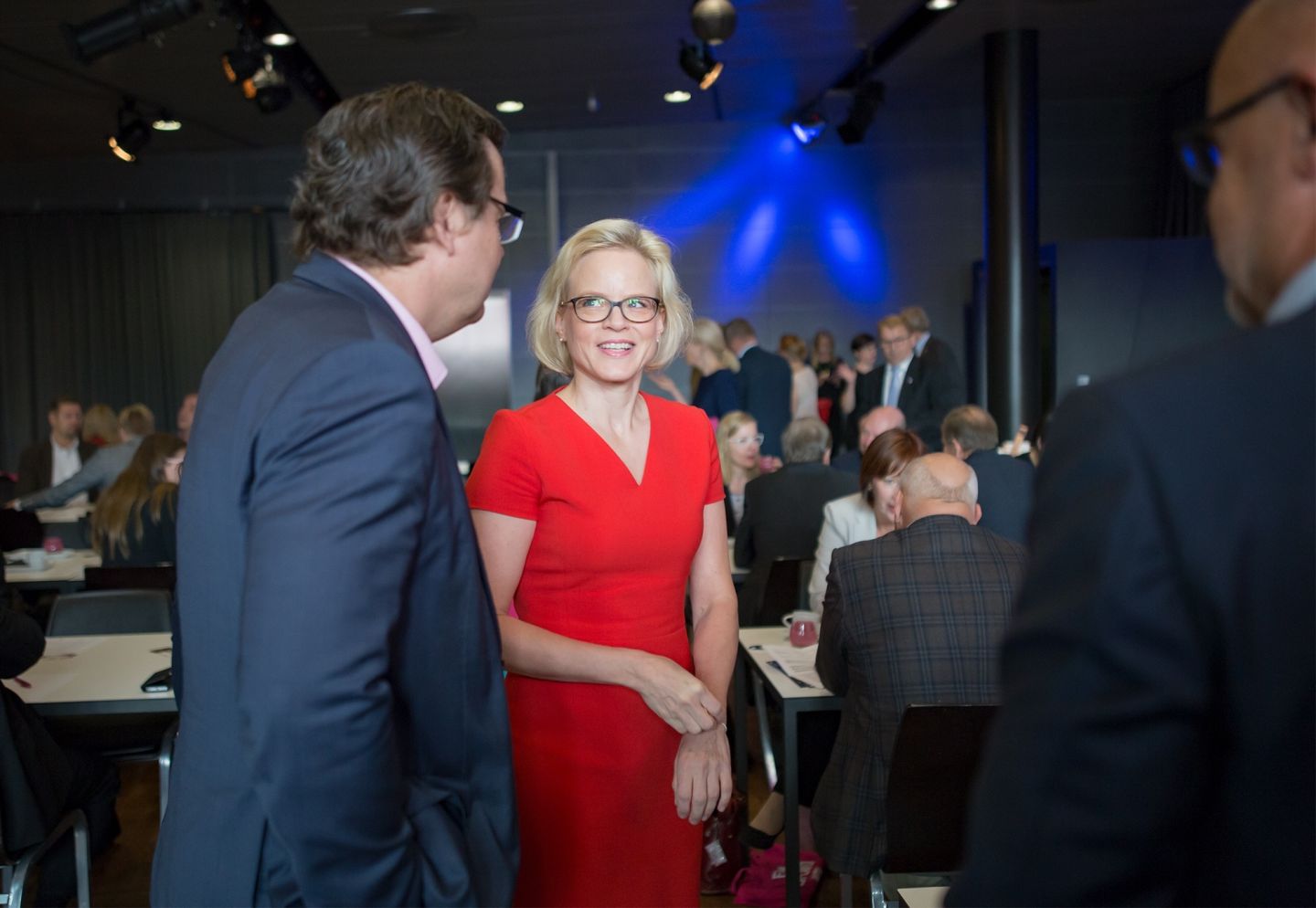 Pohjoinen means business arctic railway woman smiling