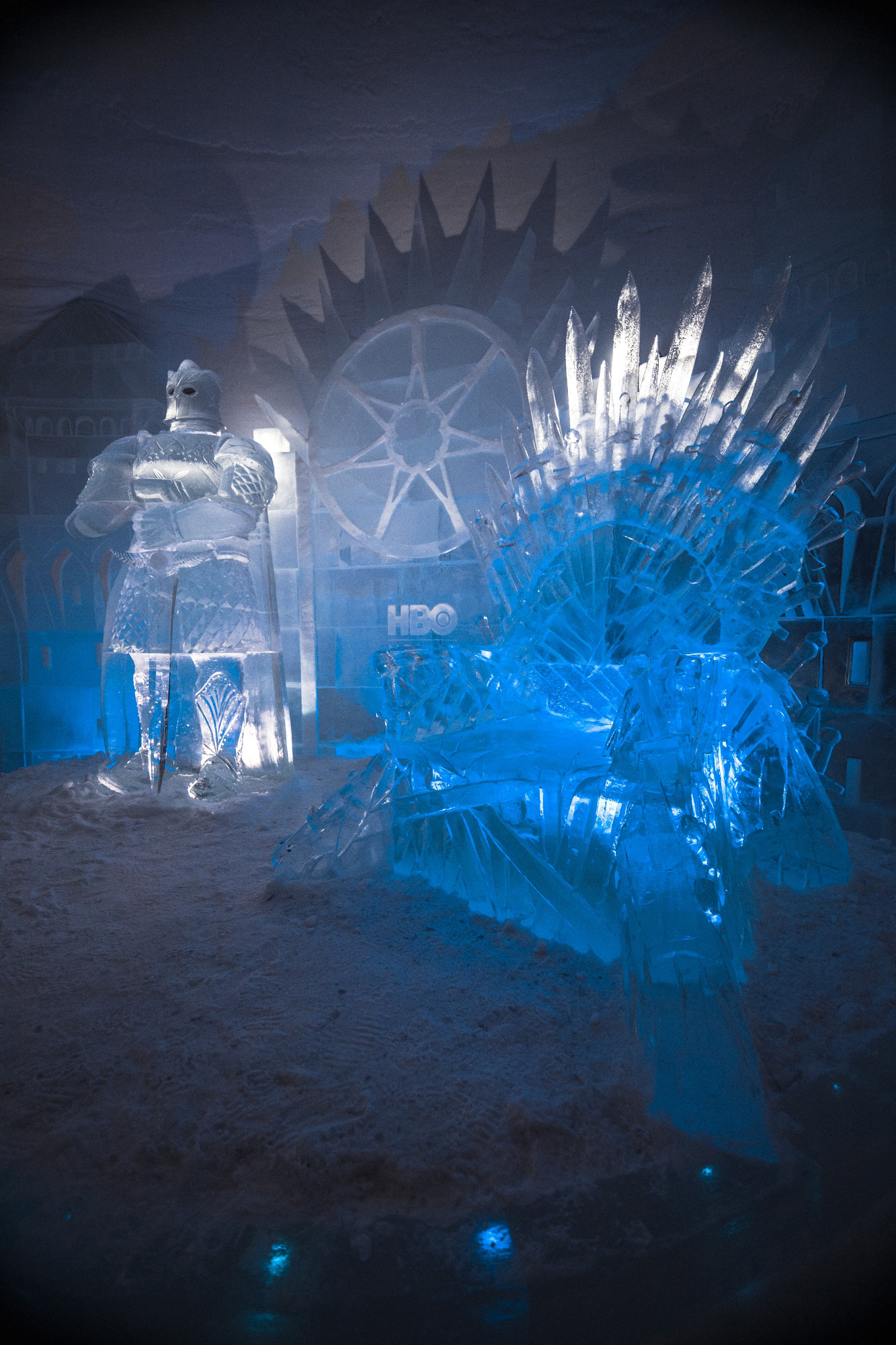 Game of Thrones Snowvillage Throne