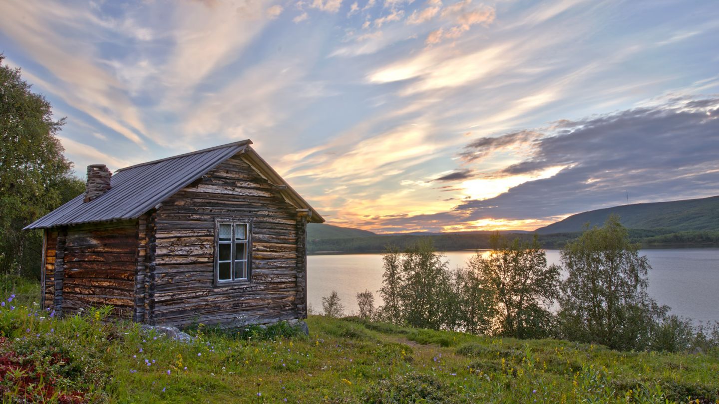 Utsjoki kesällä.