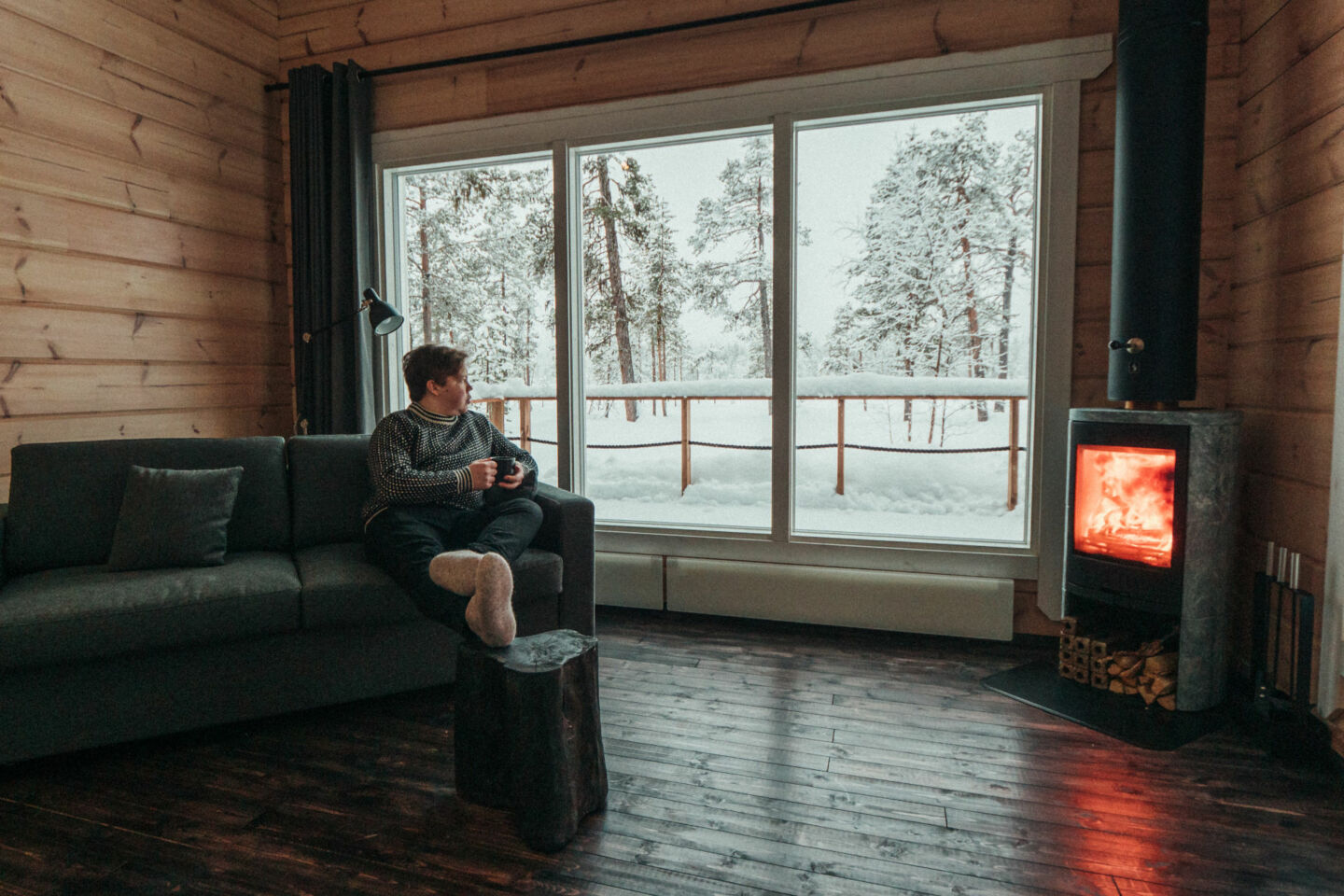 Winter accommodation in Inari-Saariselkä, Finland