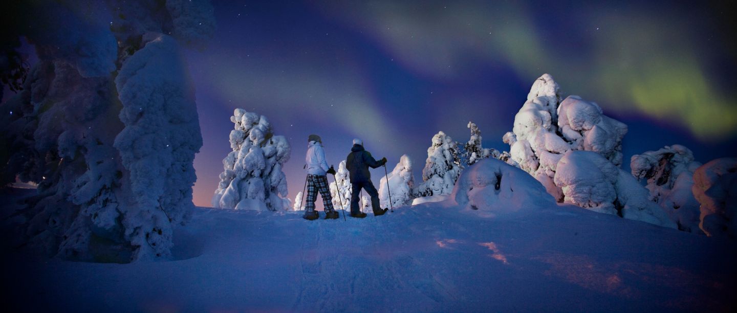 Lumikenkäily harrastukset lapissa