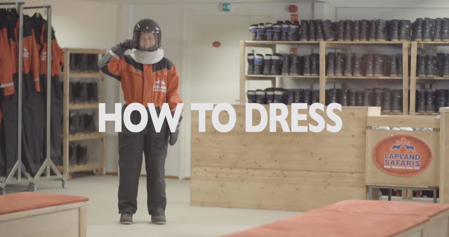 How to Dress in Winter, a guide from Finnish Lapland