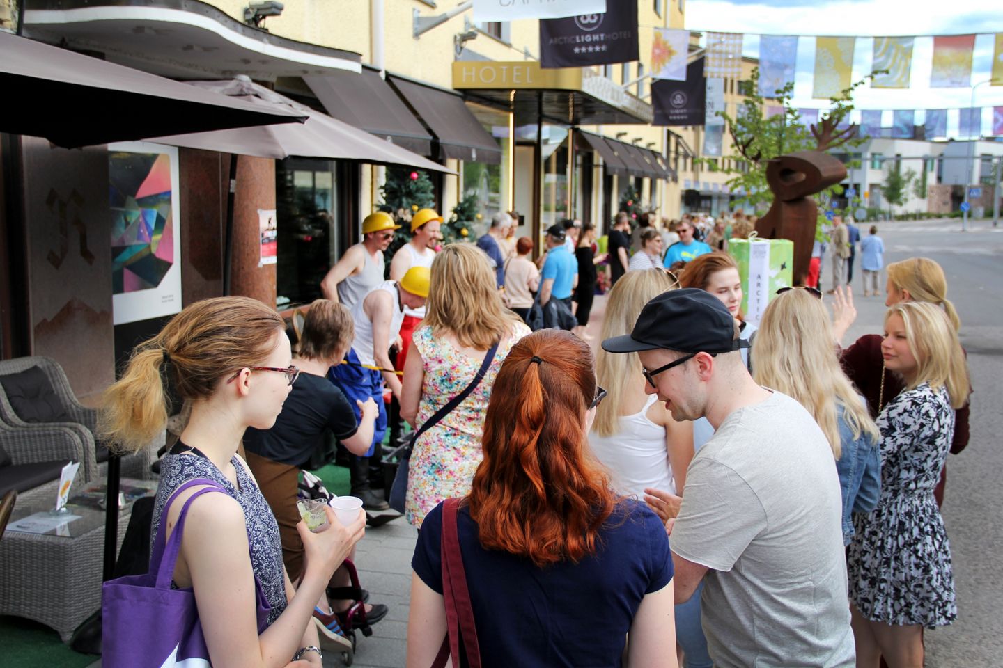 Taidekatu kulttuuri lapissa