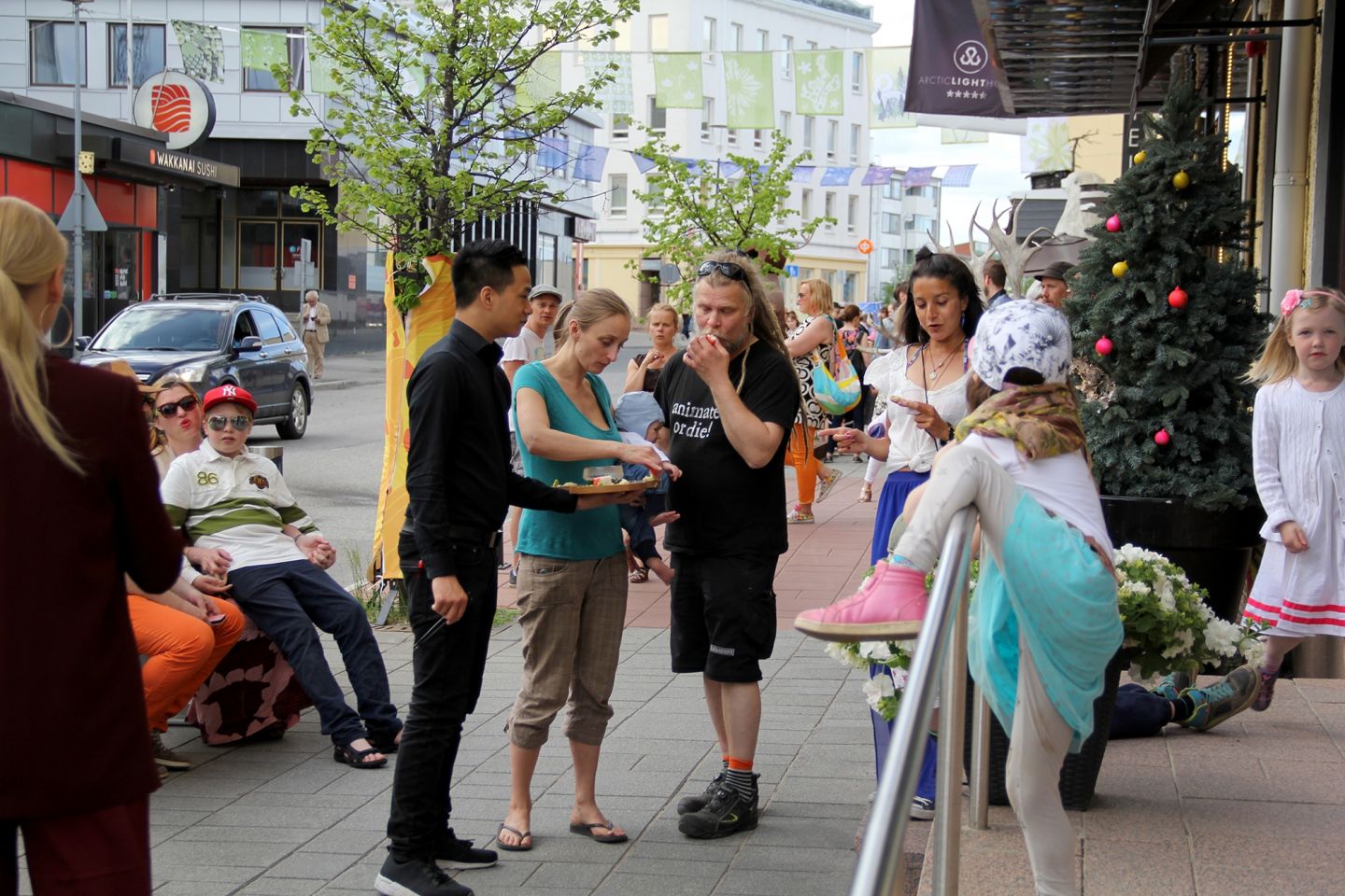 Taidekatu kulttuuri lapissa