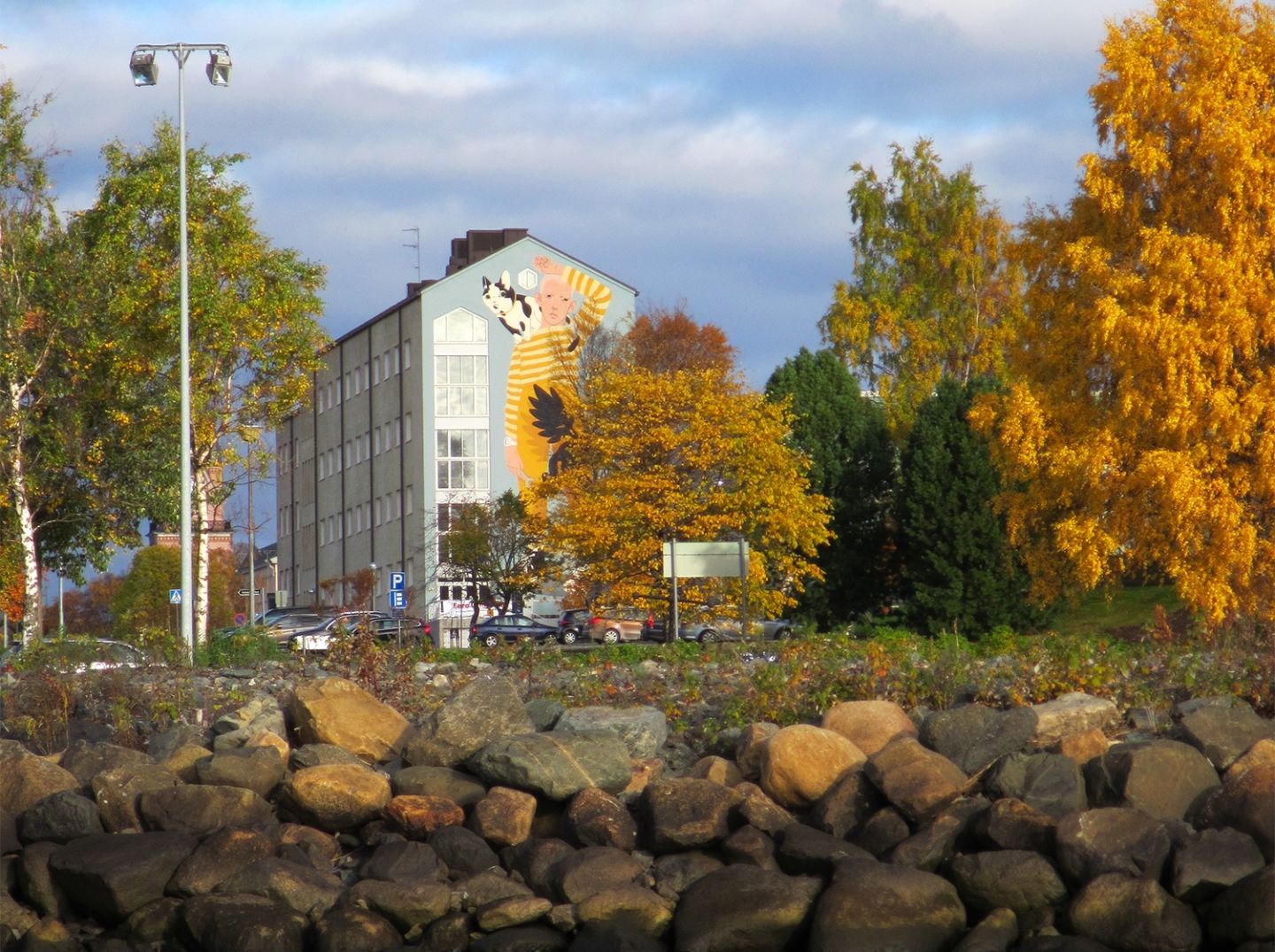 Kulttuuri Lapissa keminmuraali