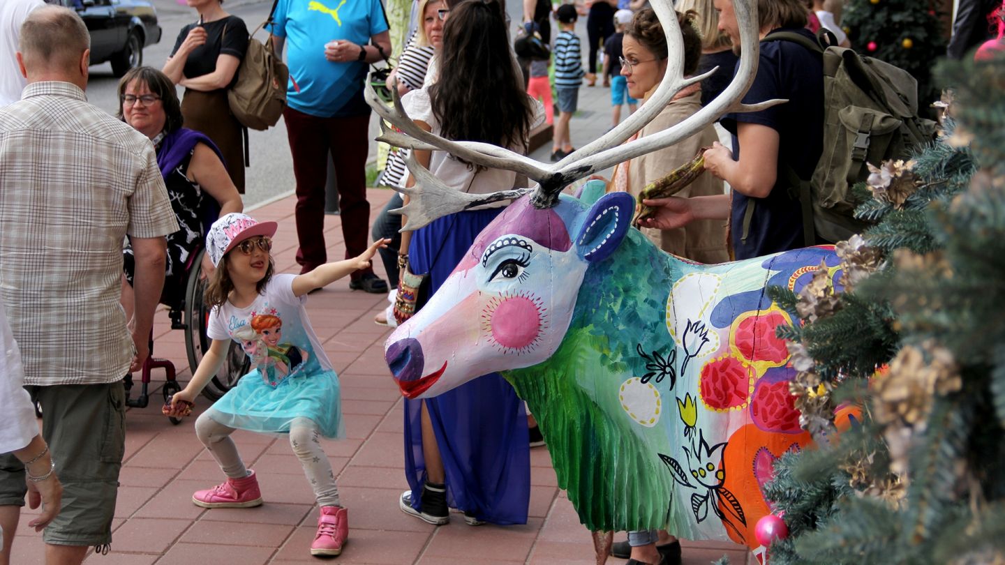 Kulttuuri Lapissa taidekatu