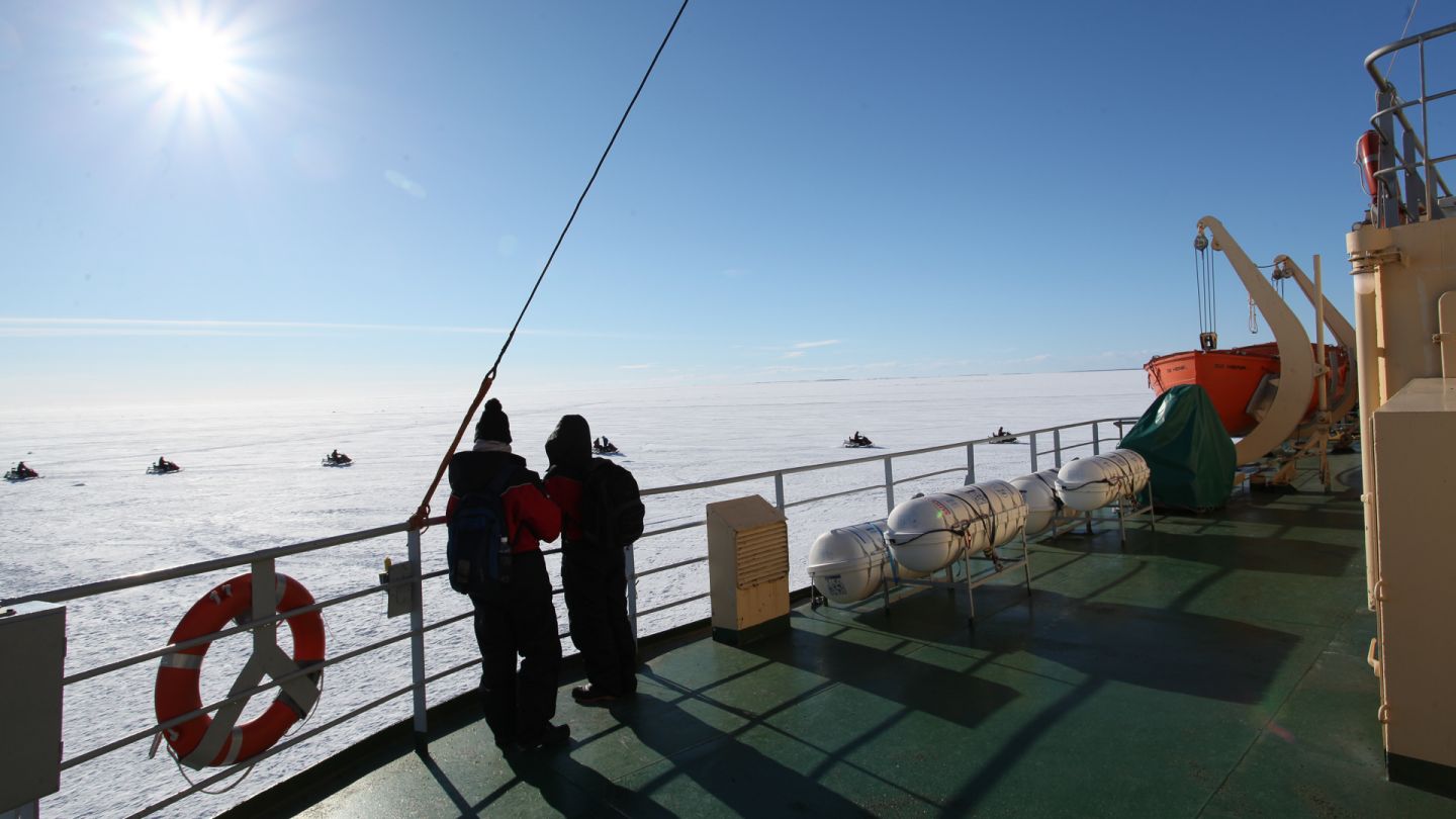 From the icebreaker Sampo in Kemi, Finland