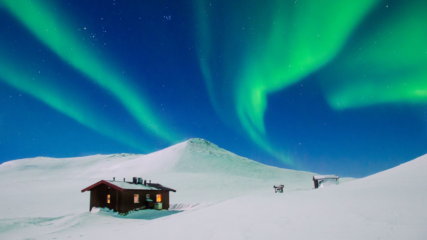 Northern Lights in Kilpisjärvi, Finland