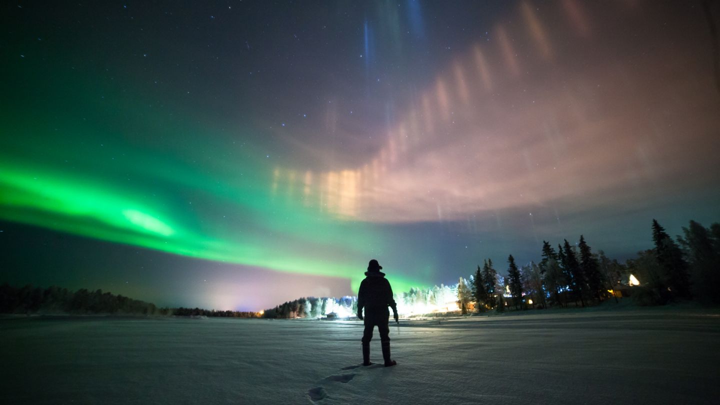 Northern Lights over Muonio, Finland