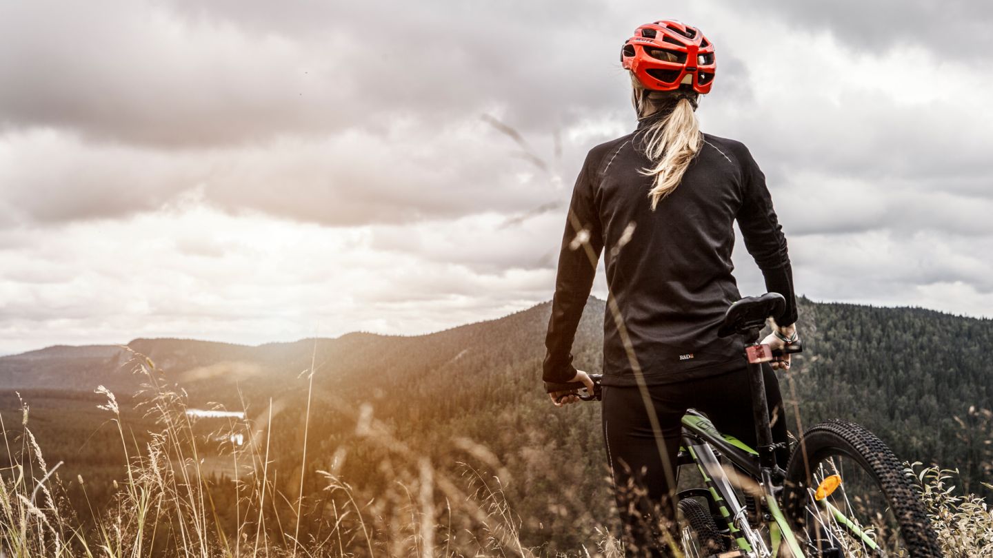 Summer biking in Scandinavia, Ruka, Finland