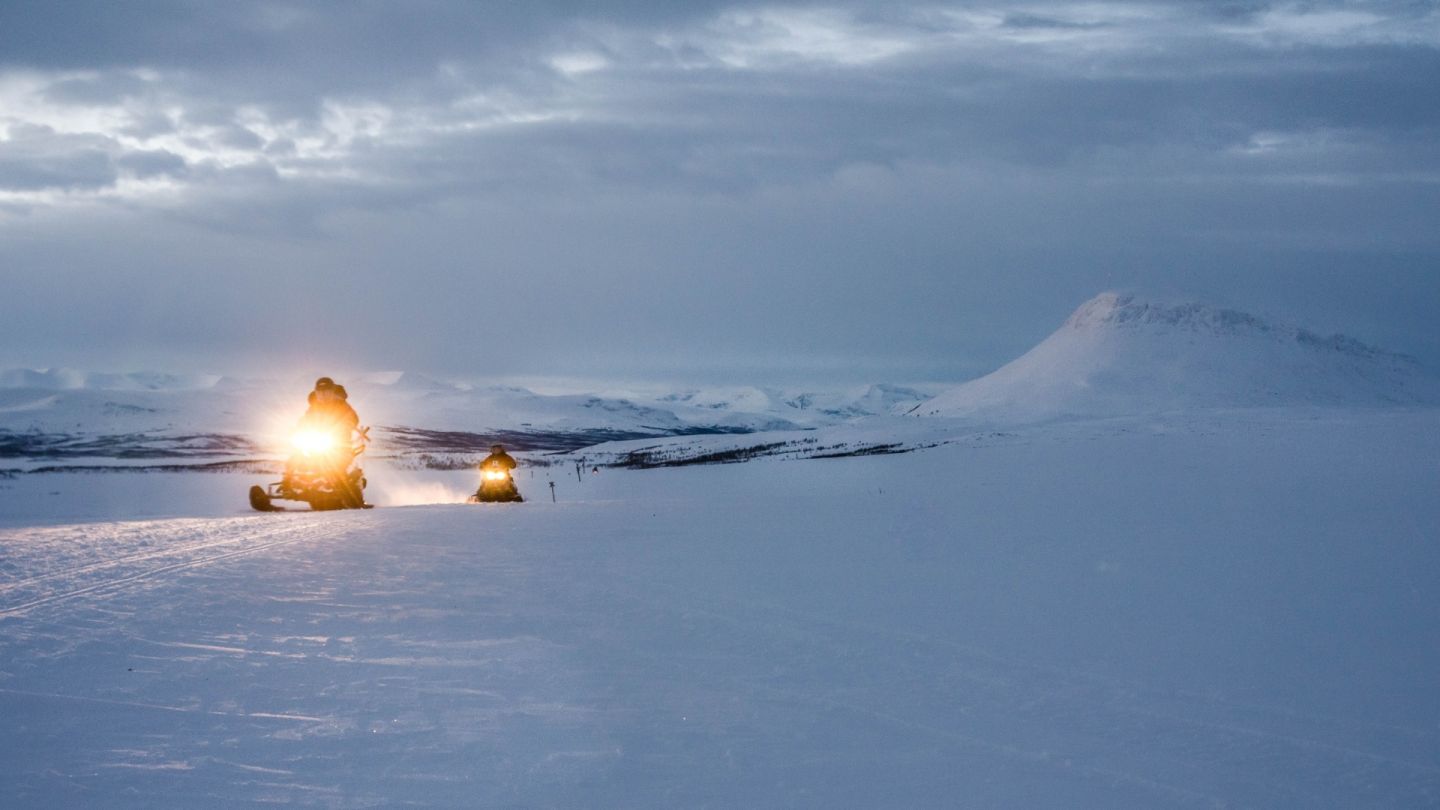 Winter testing in Lapland