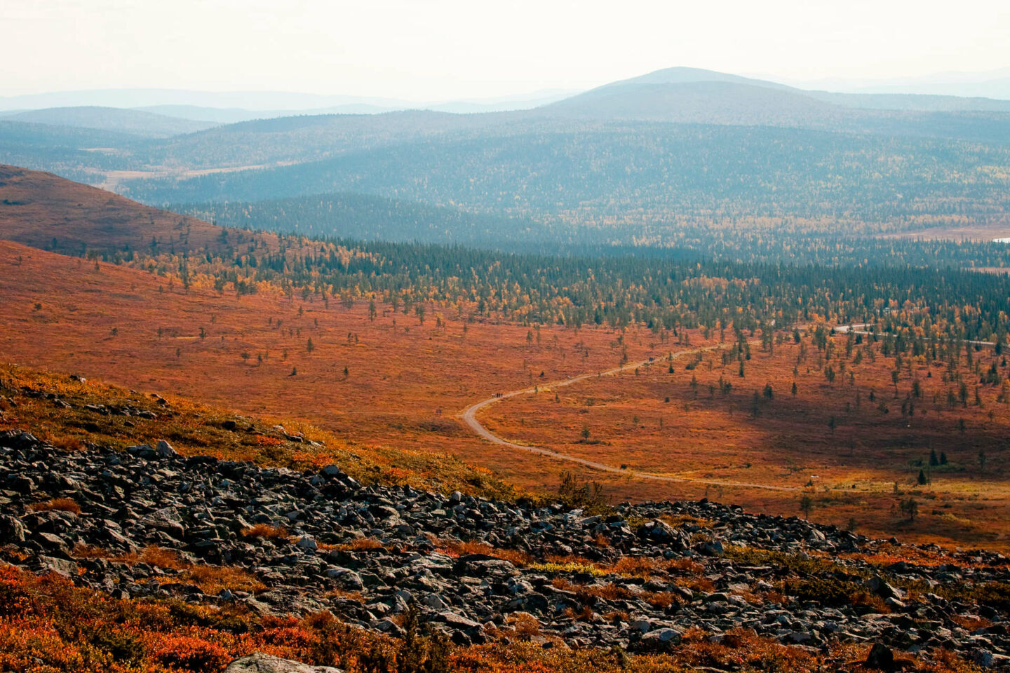 Everyman's Right allows you to film on Lapland's fells without a film permit