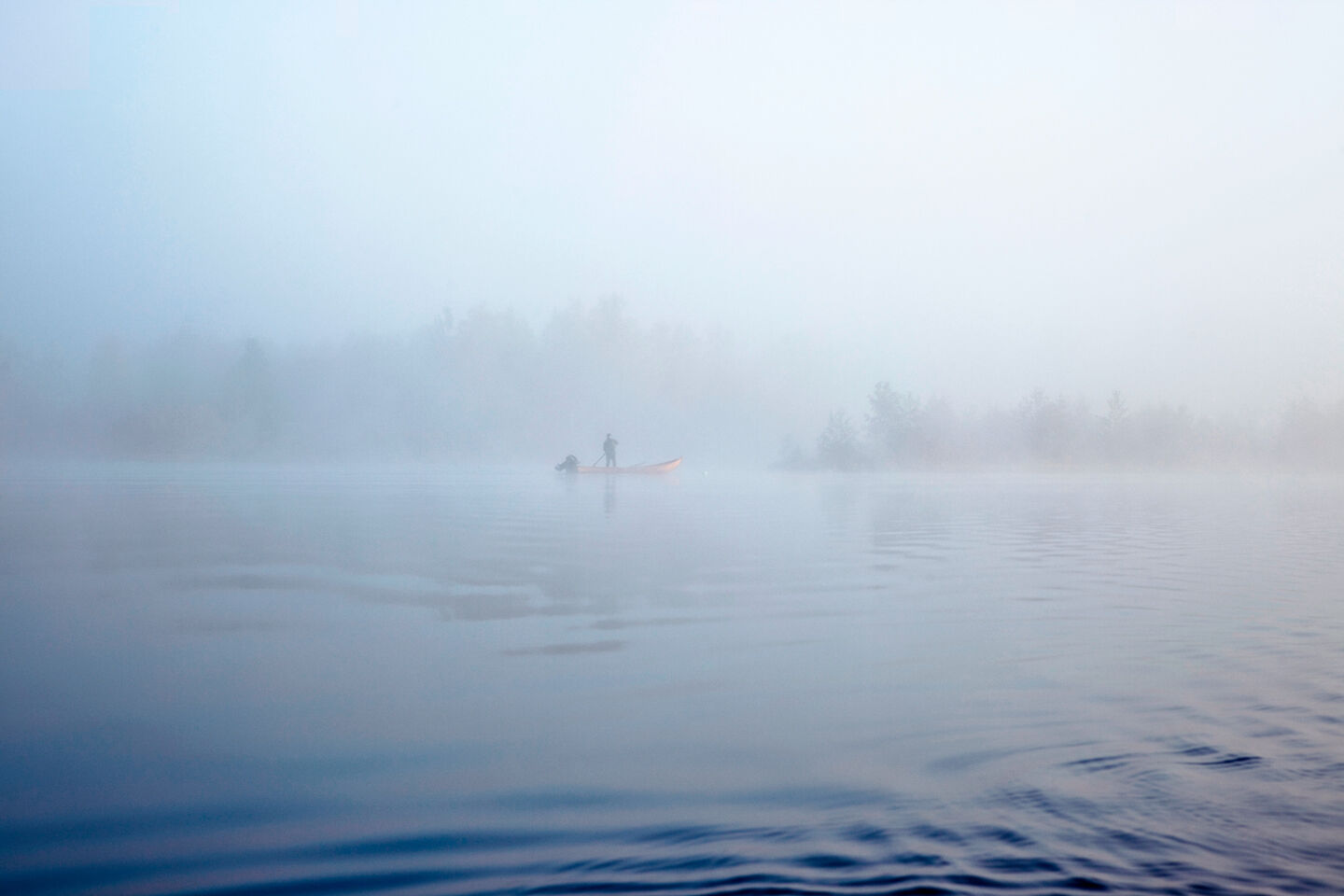 Filming on open water is easy in Finland with Everyman's Right -- no film permit needed