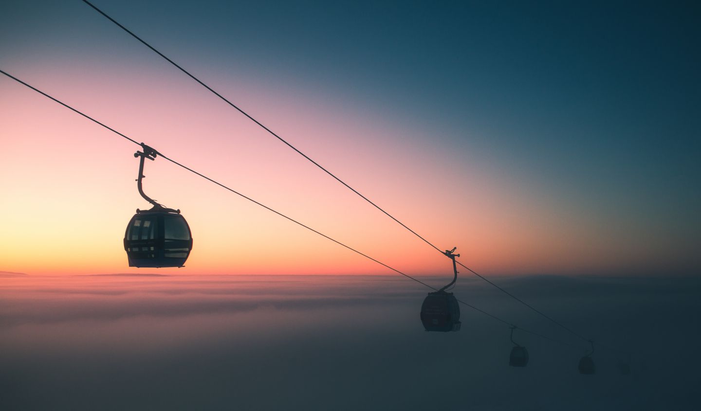 Ski resort in Levi, Finland