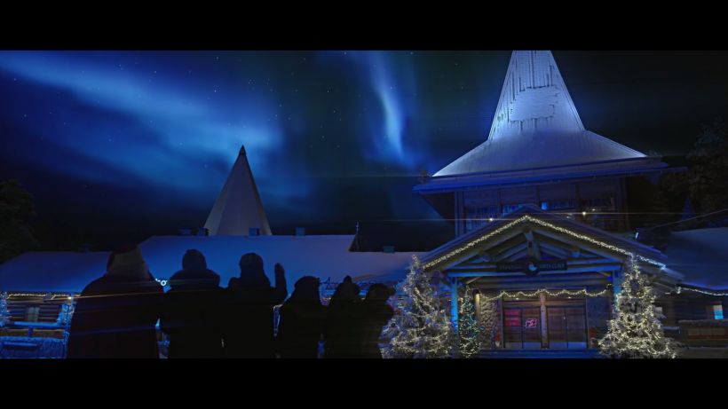 Alipay Christmas magic in Rovaniemi, Finland