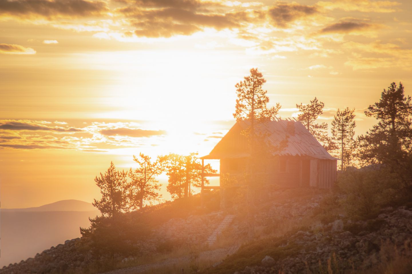 Summer holiday cottage in Levi, Finland