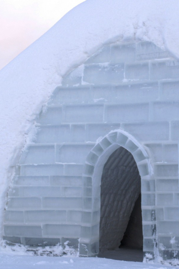 Snow Village igloo in Kittilä Lapland