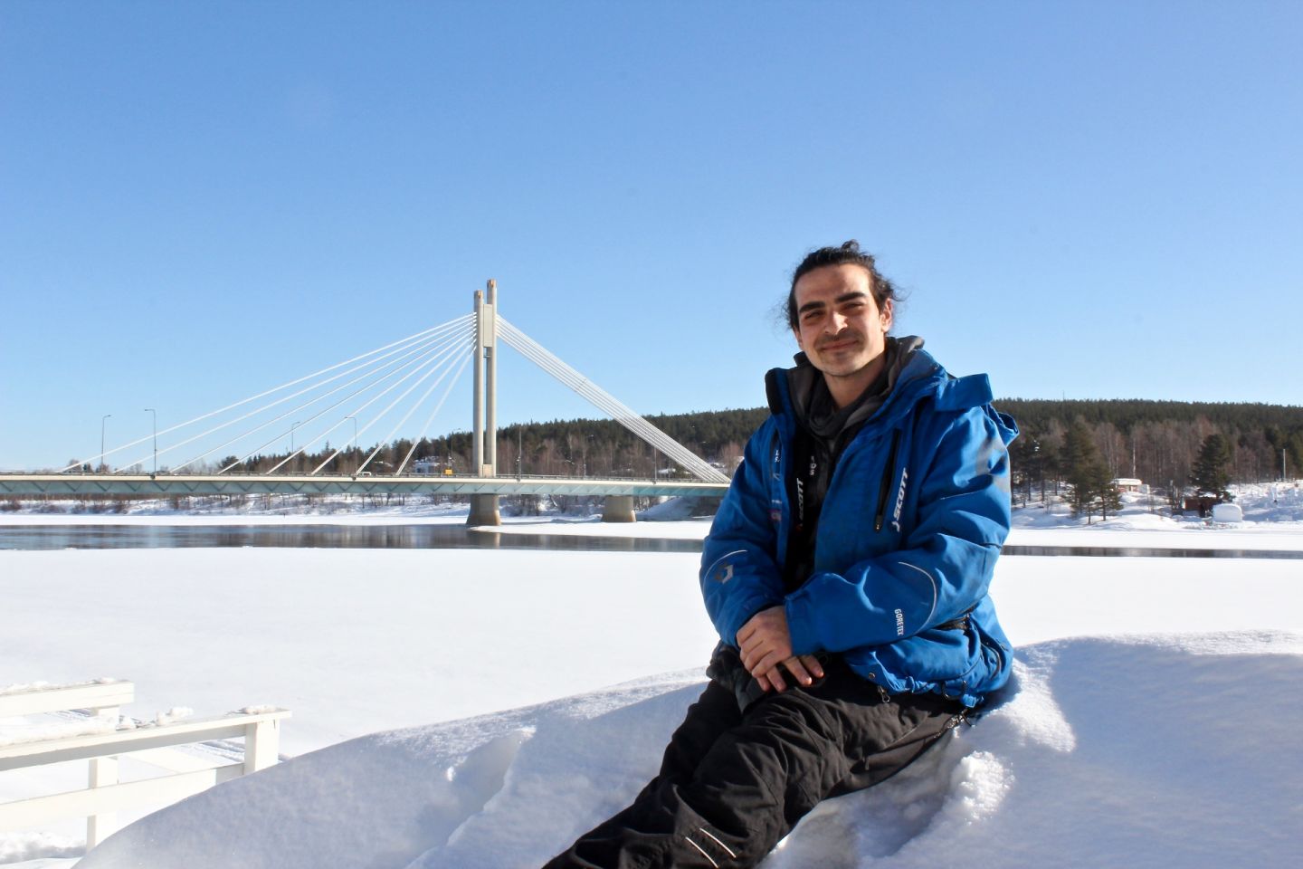 Corentin seasonal work in Lapland