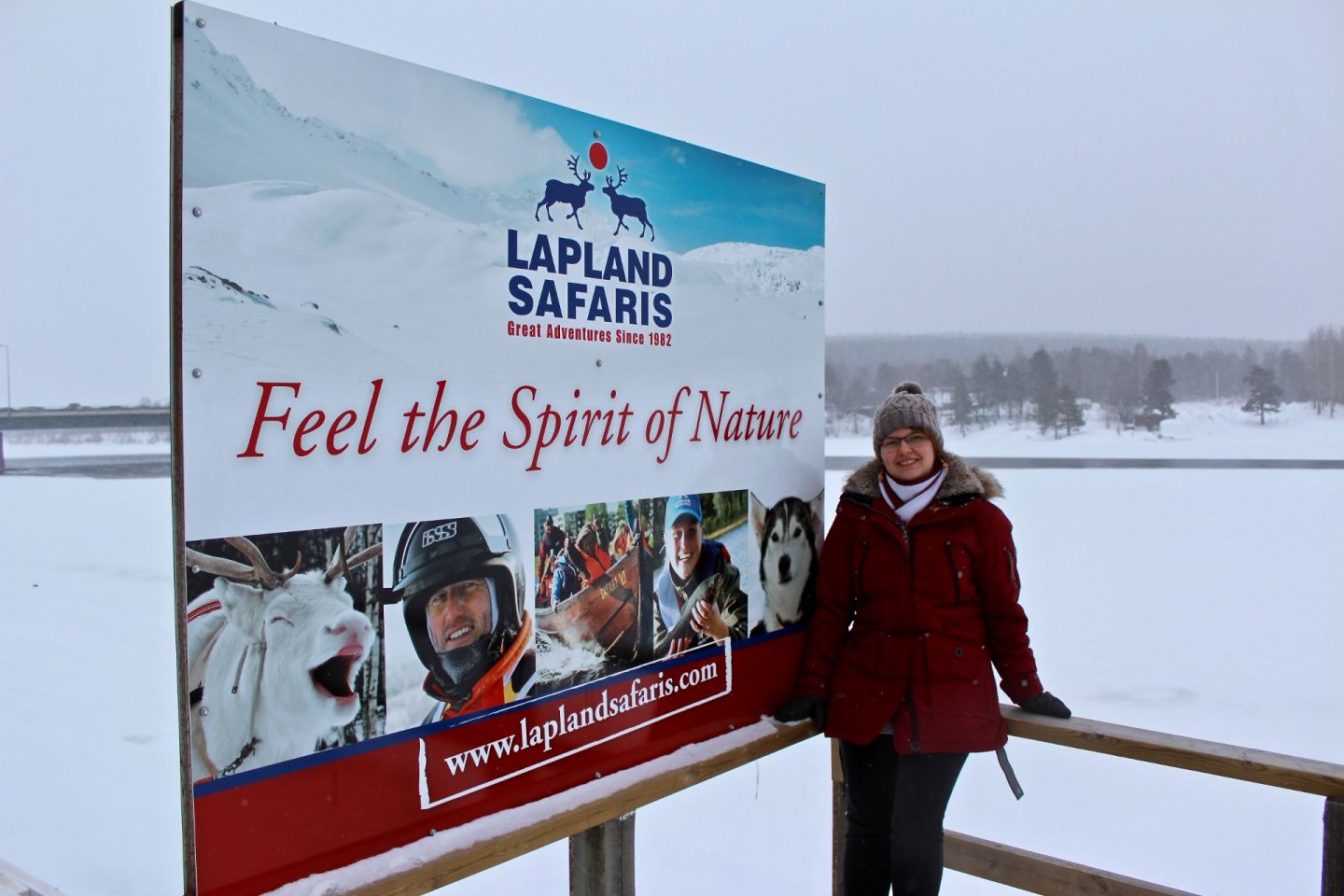 Sonja seasonal work in Lapland