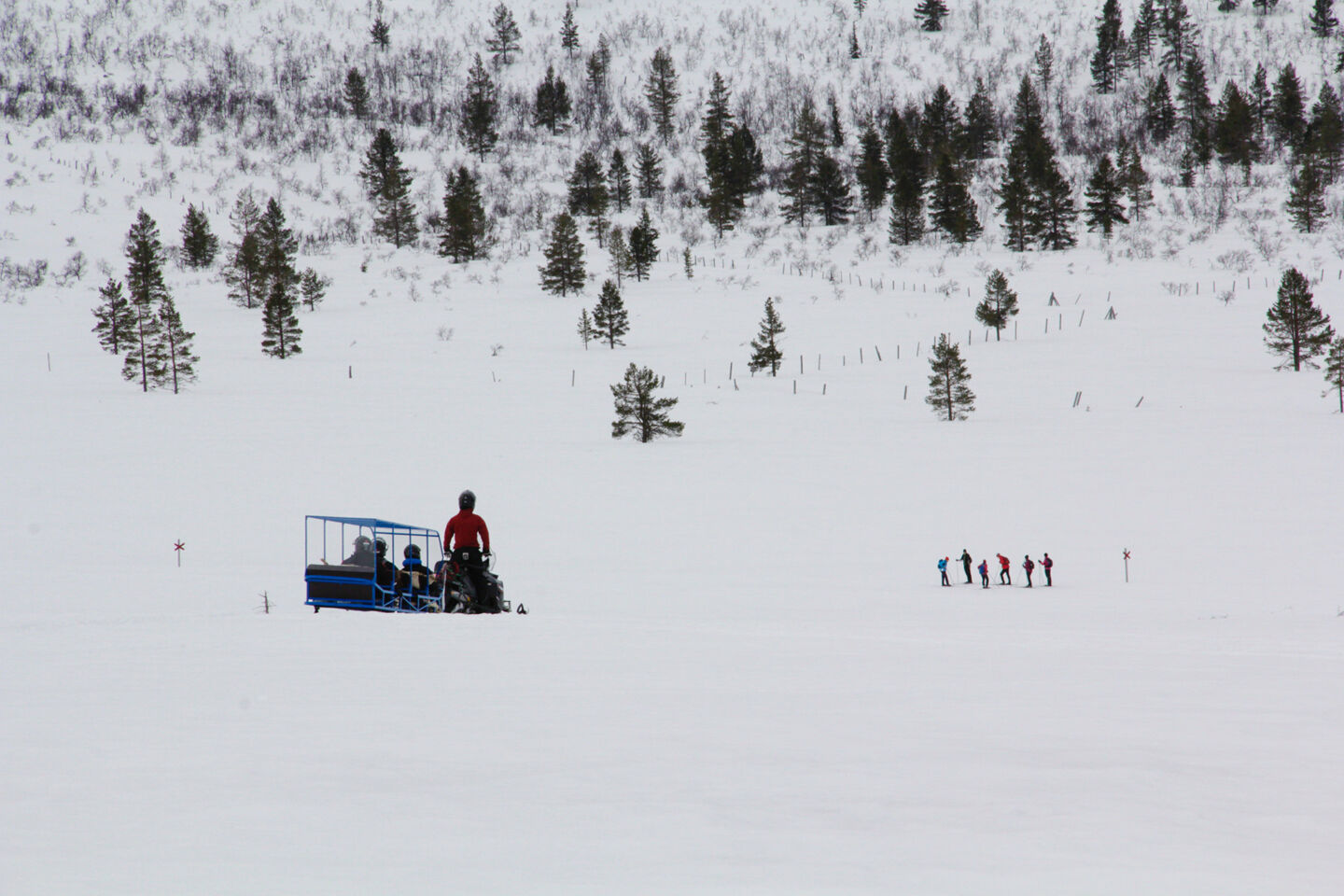 On a fam trip to Finnish Lapland in spring 2018