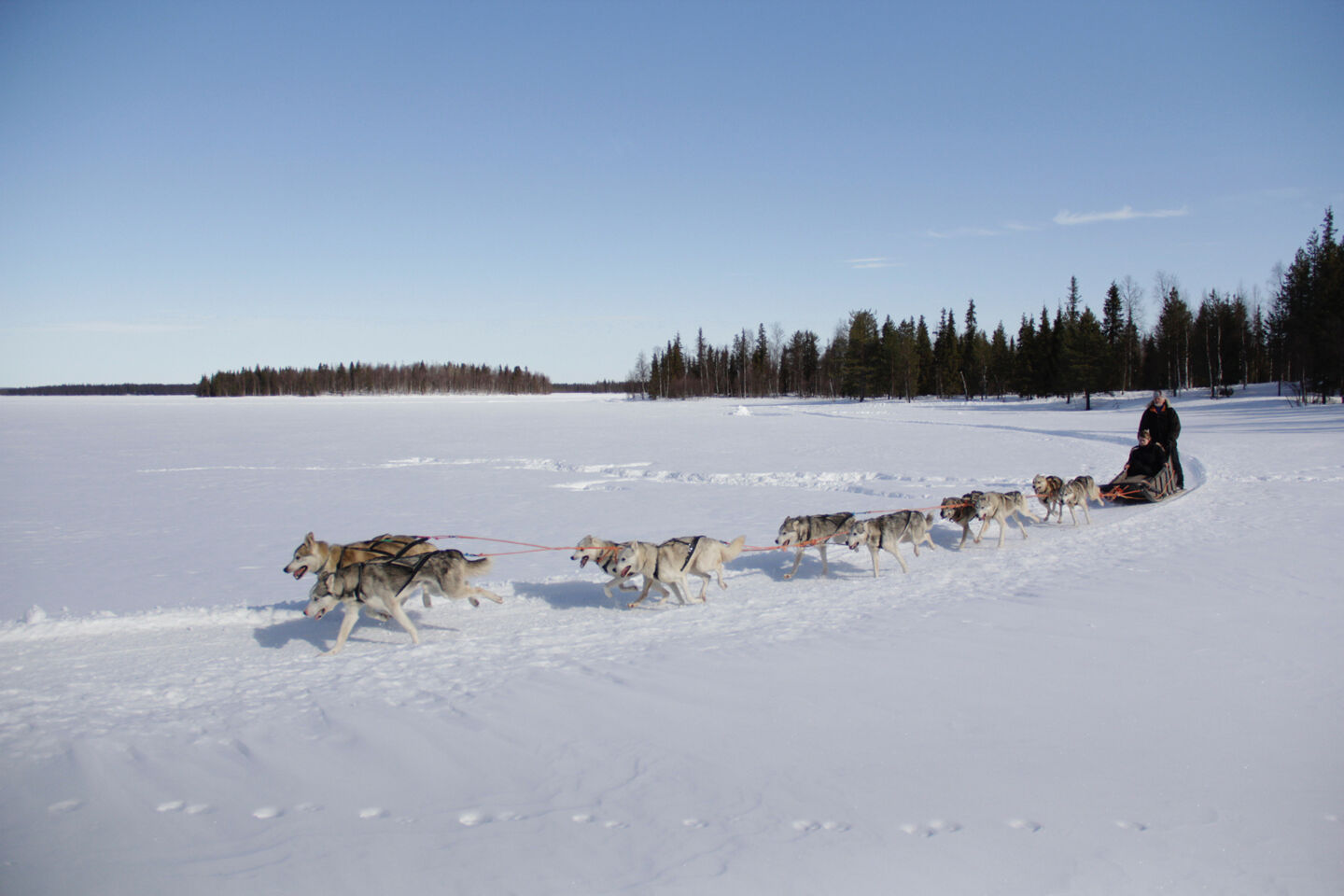 On a fam trip to Finnish Lapland in spring 2018