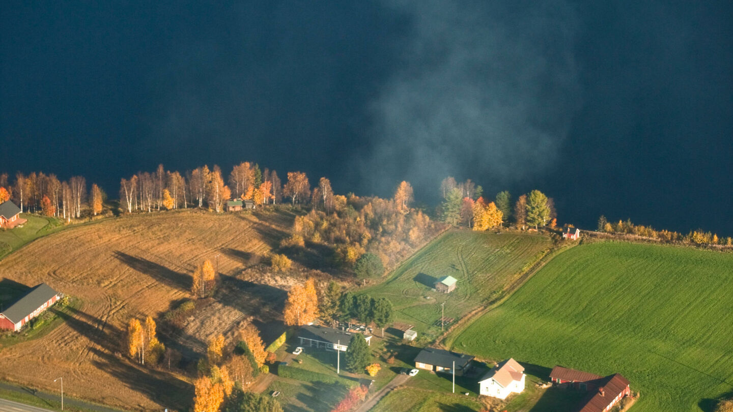 Filming with drones in Finnish Lapland is easy and convenient