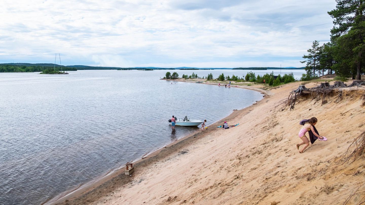 kemijärvi beach | beaches in finland