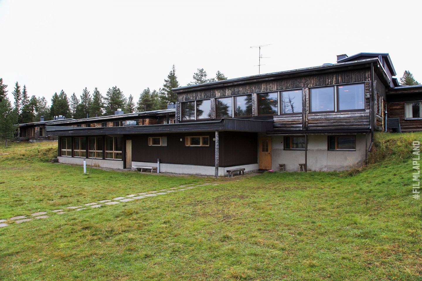 Retro house in Enontekiö, Finland