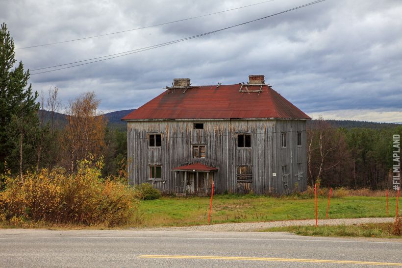 Abandoned wooden building in Enontekiö, Finland