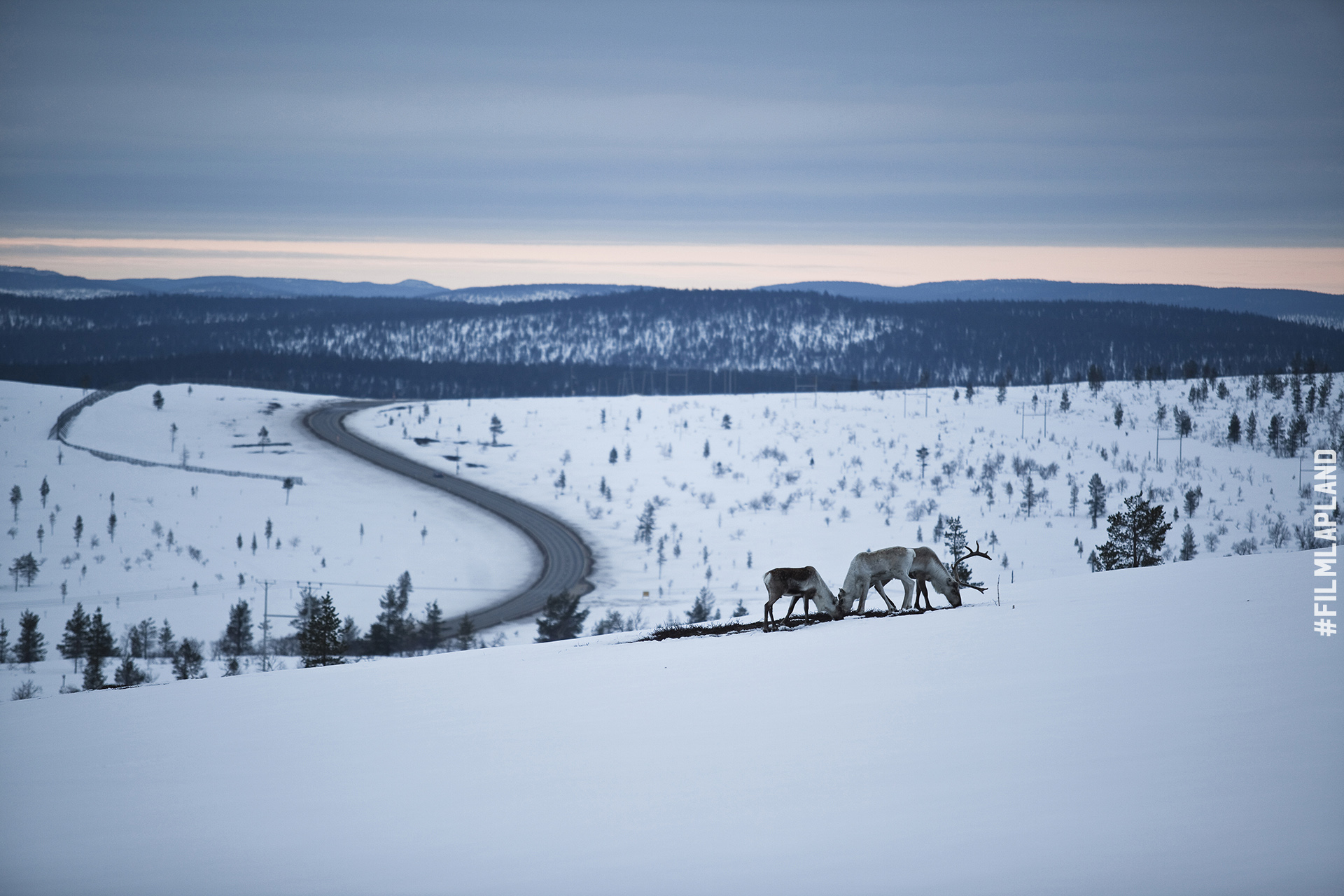 Filming Location Roads & Bridges in Lapland Film Lapland