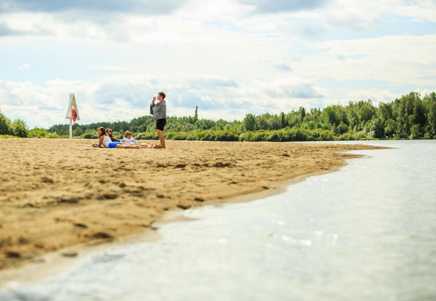 beach in ivalo | beaches in finland