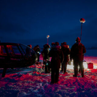 Filming in Finnish Lapland is done according to contracts with minimums set by labor agreements