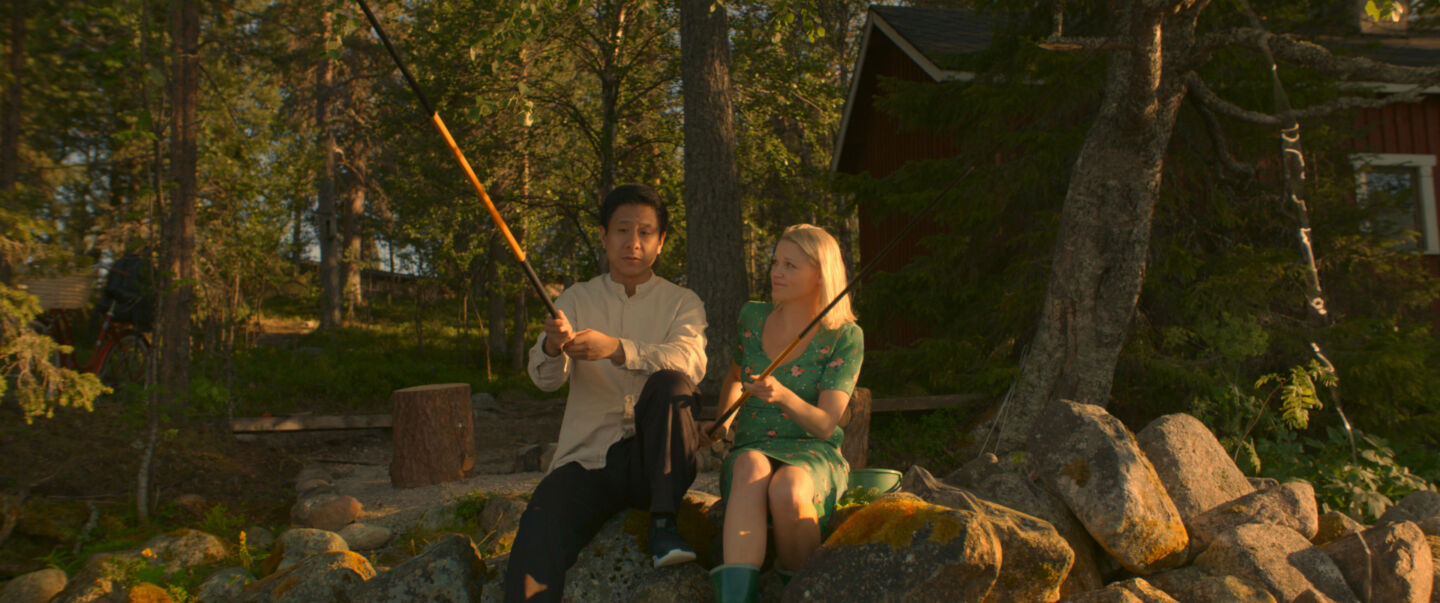 Production Master Cheng, filmed in Finnish Lapland